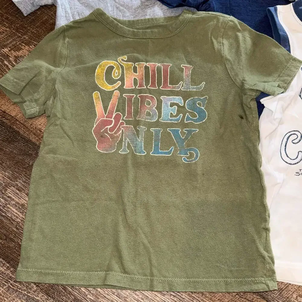 Gap Kids Lot of 5 T-Shirts & Tank Top Graphic Tees Size XS